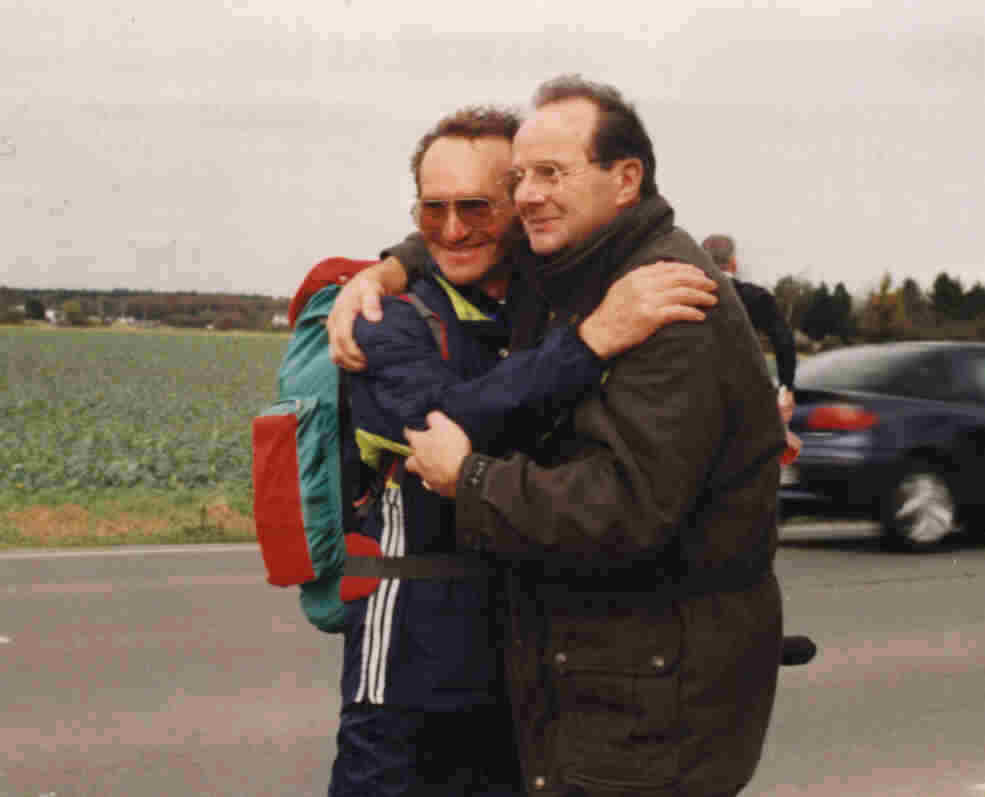 Fußmarsch Henri Genissel